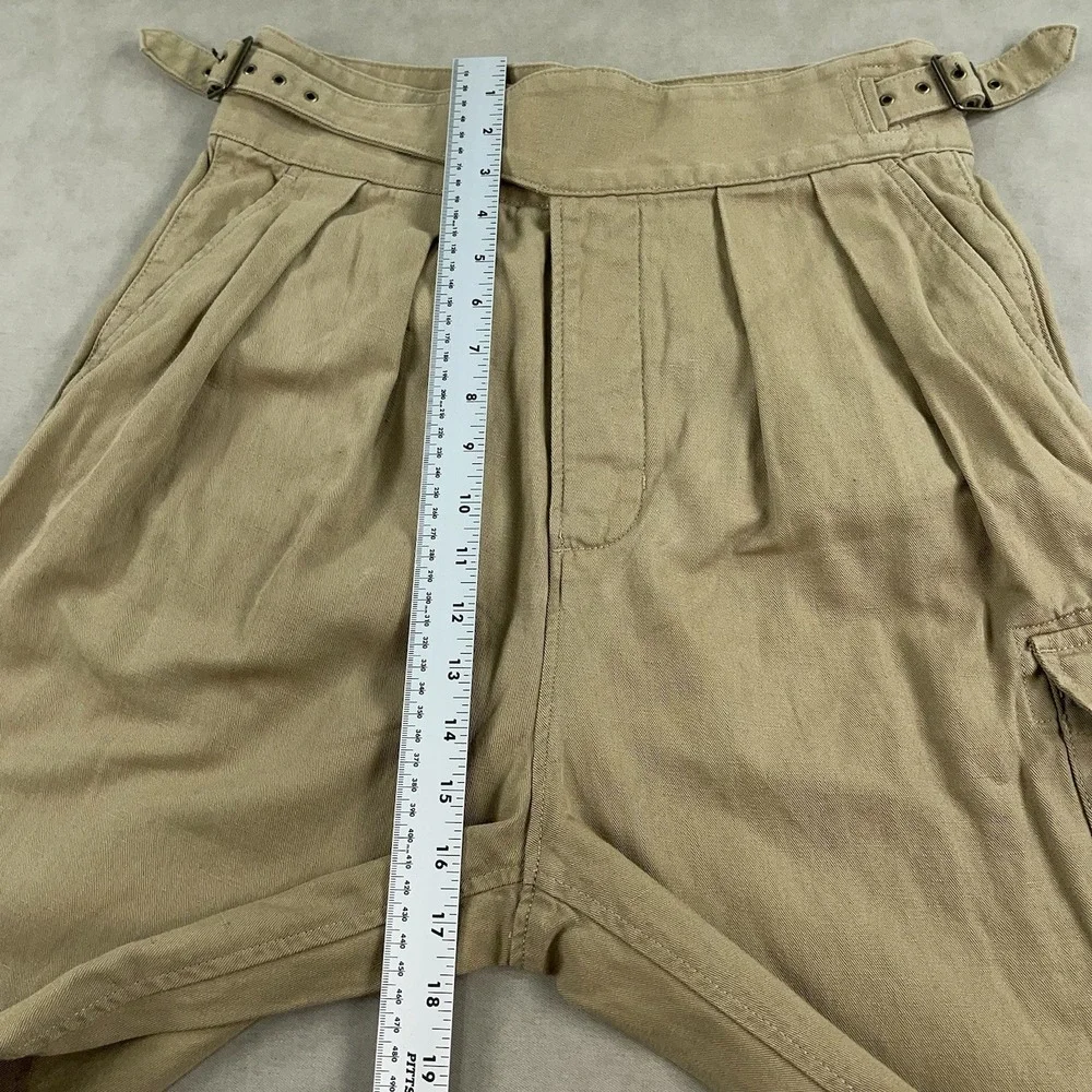 Banana Republic Gurkha Pants Womens 6 L30 Safari Heritage Explorer Cotton Linen